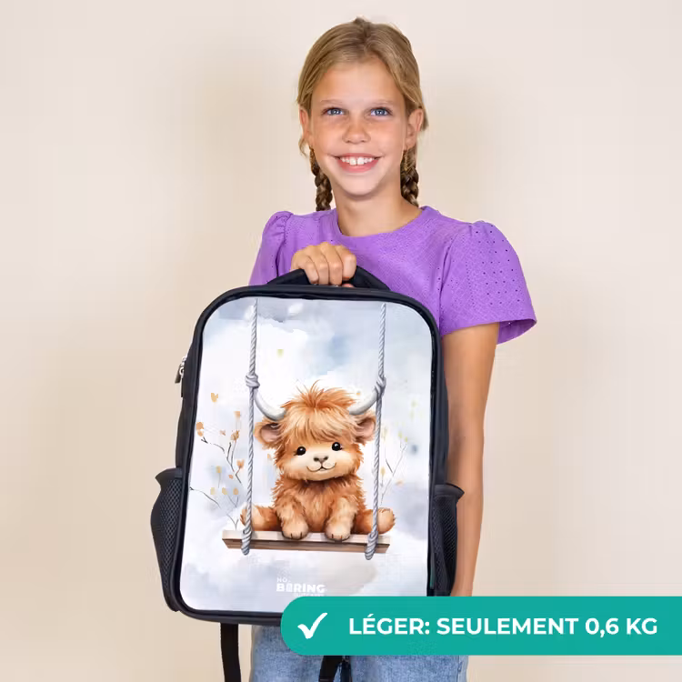 Sac à dos enfant - Noir - Hennie Highlander — 9