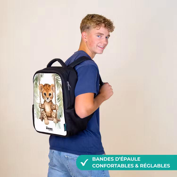 Sac à dos enfant - Noir - Levi léopard — 11