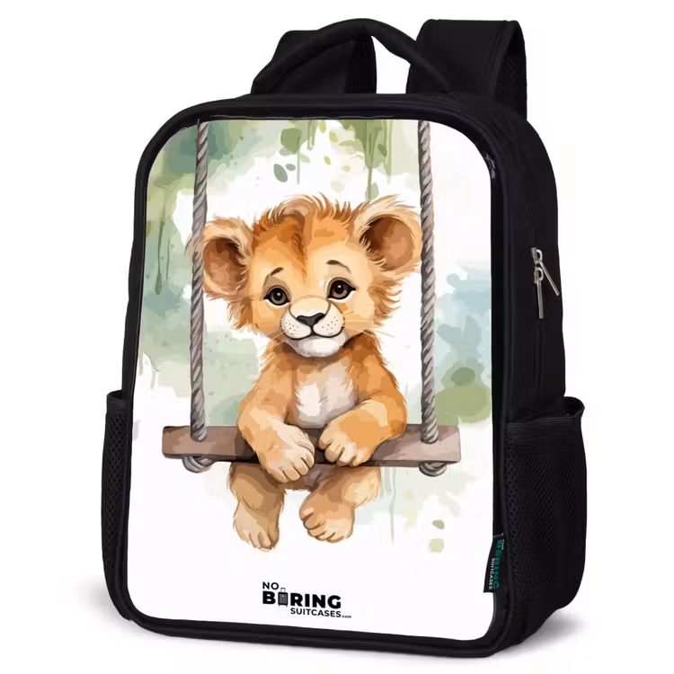 Sac à dos enfant - Noir - Lucas lion — 6