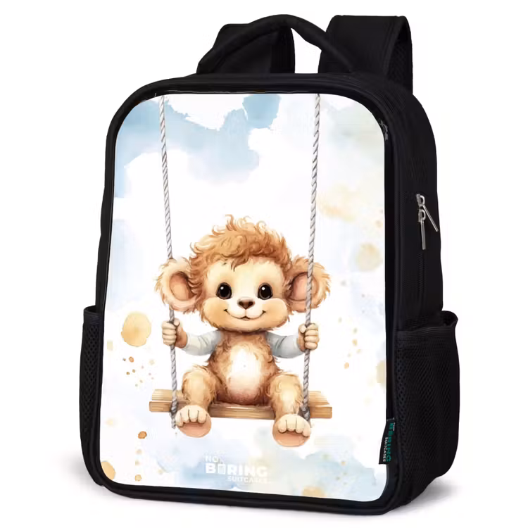 Sac à dos enfant - Noir - Singe Axel — 6