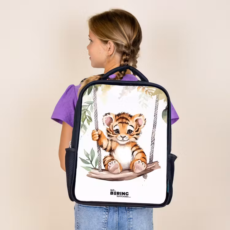 Sac à dos enfant - Noir - Tigre Timo — 4
