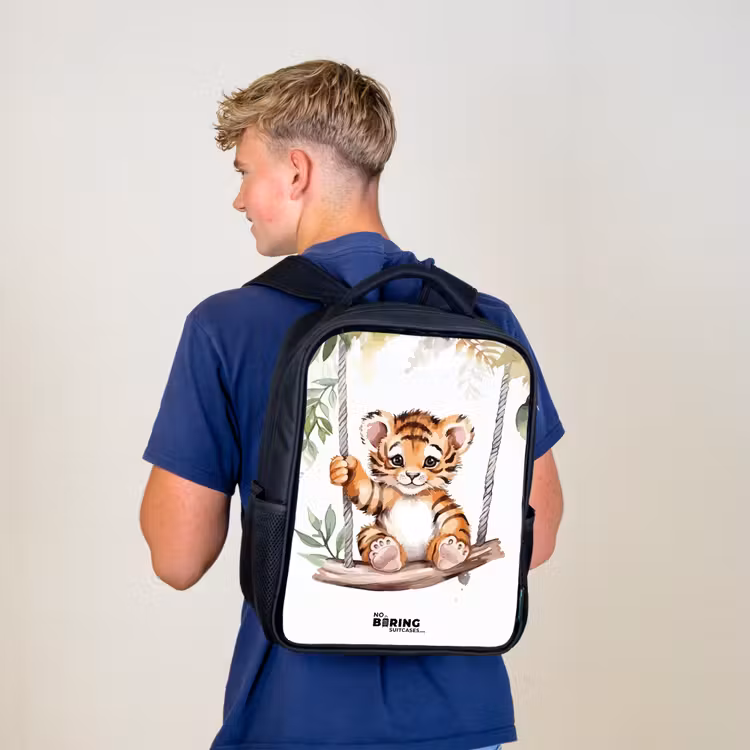Sac à dos enfant - Noir - Tigre Timo — 5