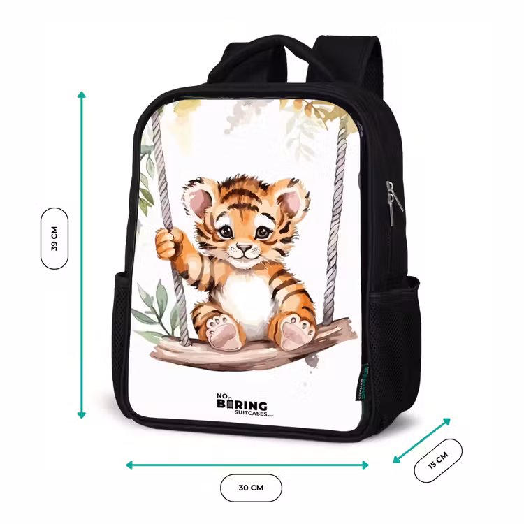Sac à dos enfant - Noir - Tigre Timo — 8