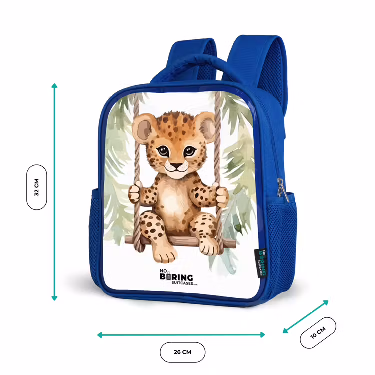Sac à dos enfant - Bleu - Levi léopard — 6