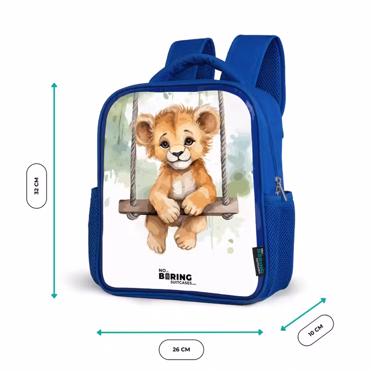 Sac à dos enfant - Bleu - Lucas lion — 6