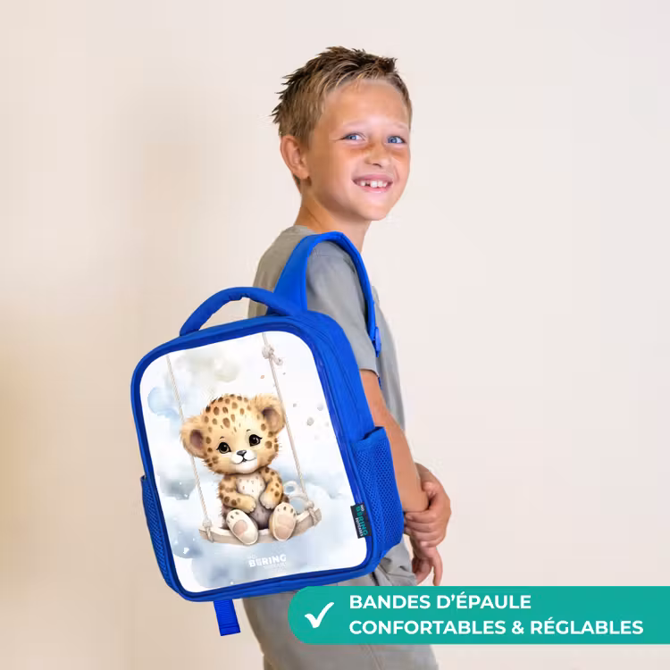Sac à dos enfant - Bleu - Panthère de Perry — 4