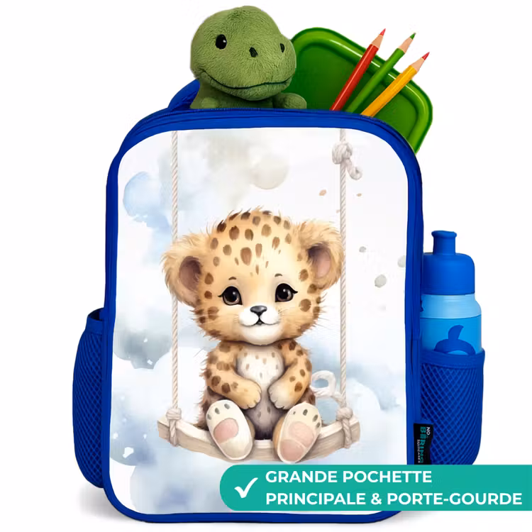 Sac à dos enfant - Bleu - Panthère de Perry — 5