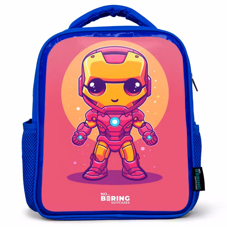 Sac à dos enfant - Bleu - Ranger rose — 1