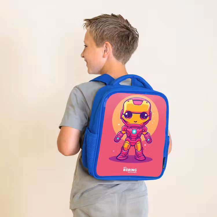 Sac à dos enfant - Bleu - Ranger rose — 2