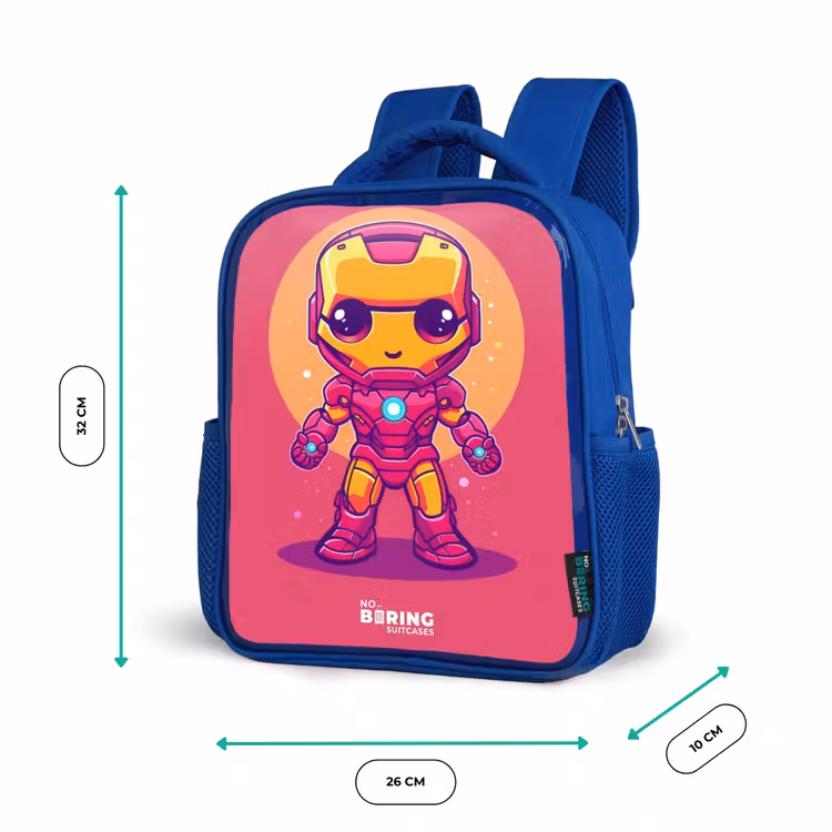 Sac à dos enfant - Bleu - Ranger rose — 6