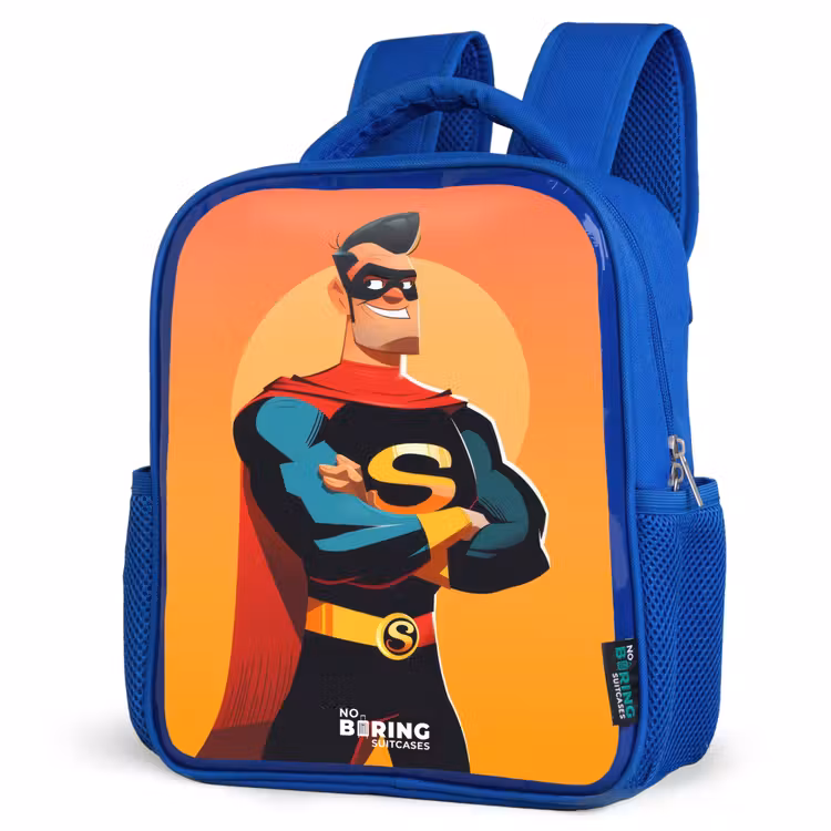 Sac à dos enfant - Bleu - Super-héros ensoleillé — 7