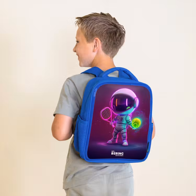 Sac à dos enfant - Bleu - Tennis de l'espace — 2