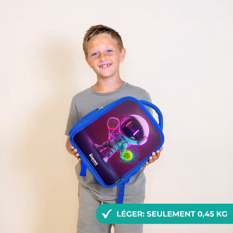 Sac à dos enfant - Bleu - Tennis de l'espace — 3