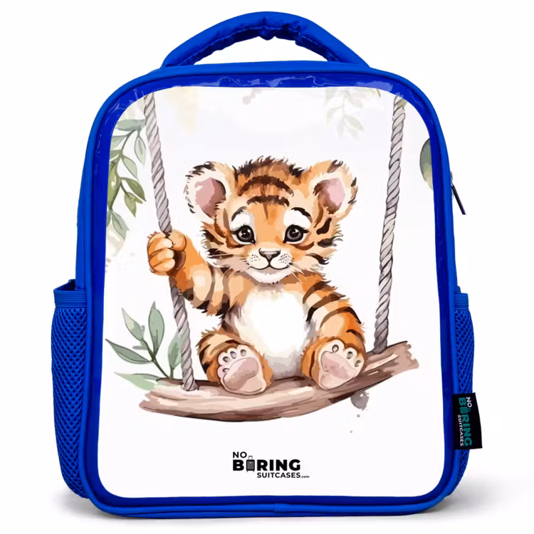 Sac à dos enfant - Bleu - Tigre Timo — 1