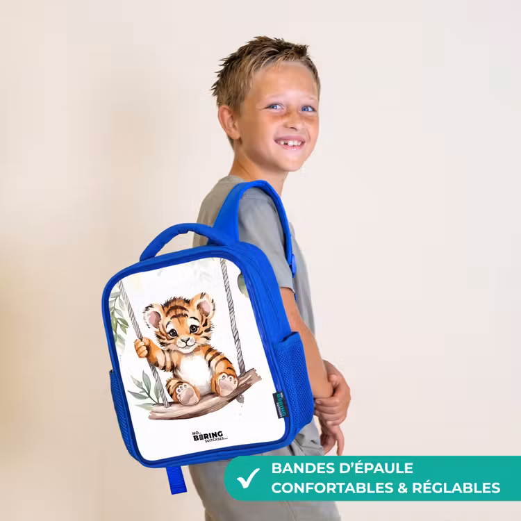 Sac à dos enfant - Bleu - Tigre Timo — 4