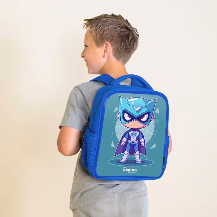 Sac à dos enfant - Bleu - Tornade turquoise — 2