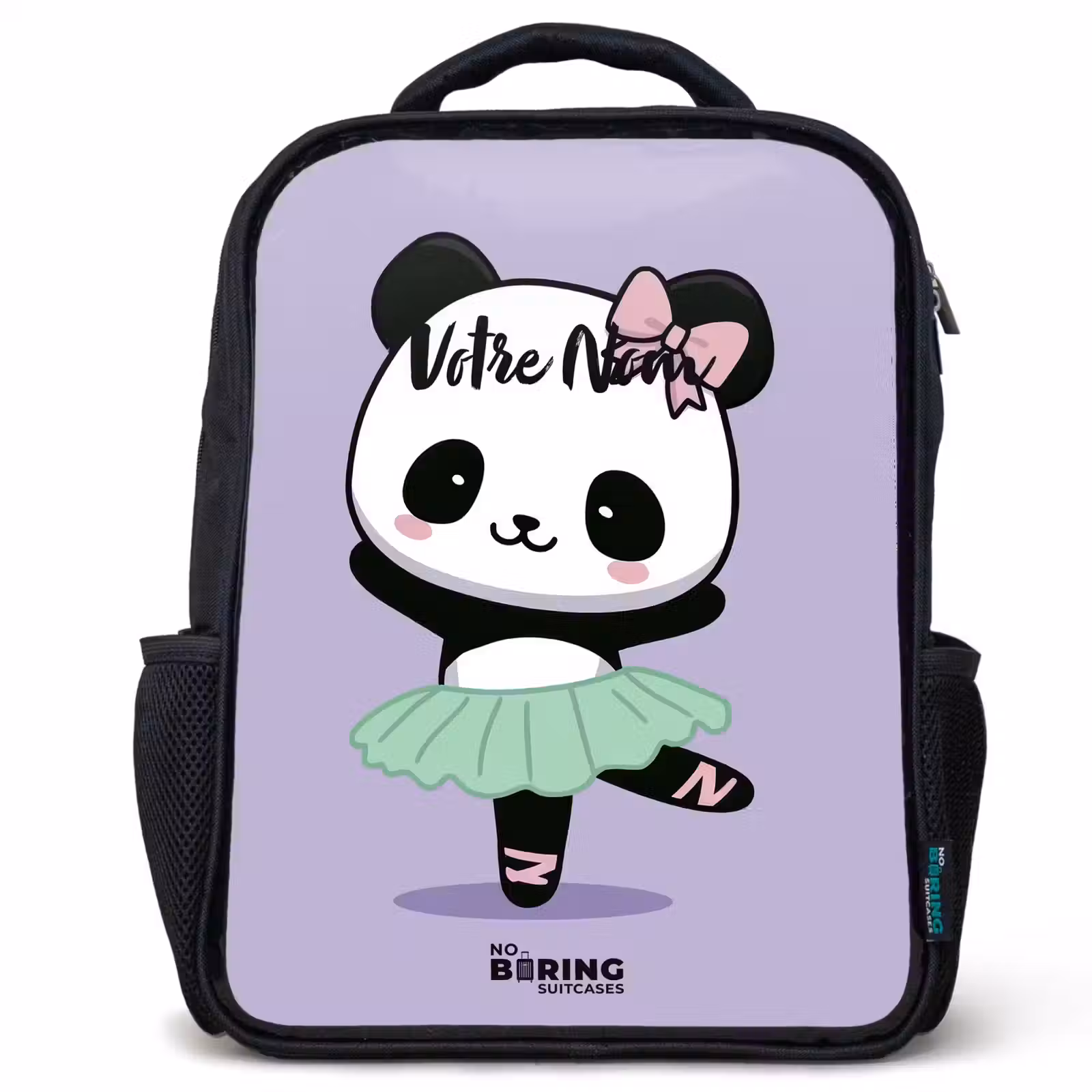 Sac à dos enfant - Noir - Kawai - Ballet - Panda — 1