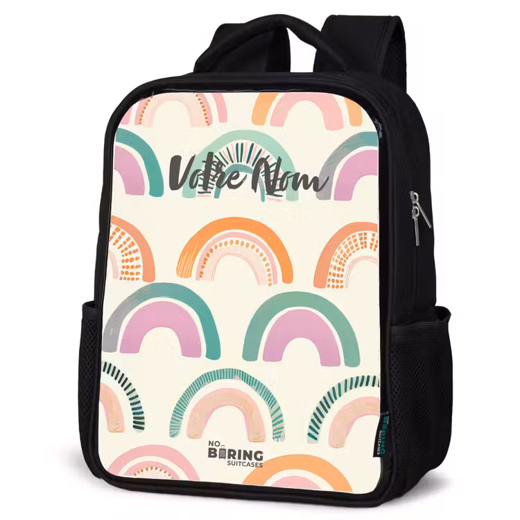 Sac à dos enfant - Noir - Arcs-en-ciel — 6