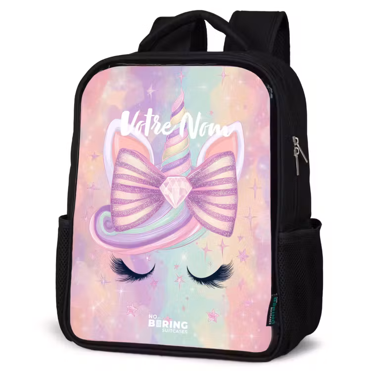 Sac à dos enfant - Noir - Licorne — 6