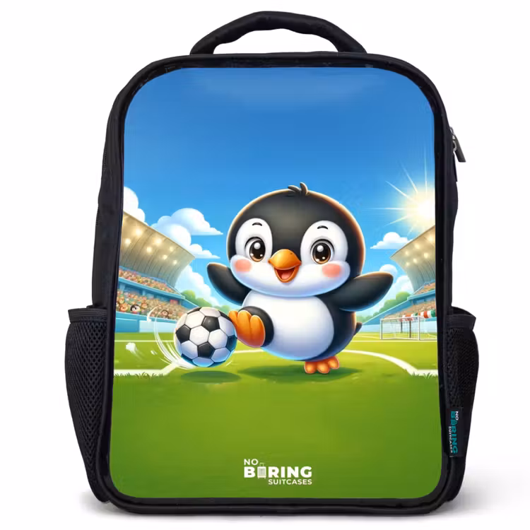 Sac à dos enfant - Noir - Pénalité pingouin — 1