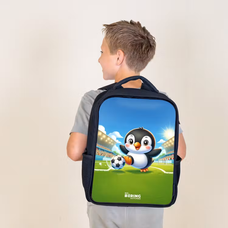 Sac à dos enfant - Noir - Pénalité pingouin — 2