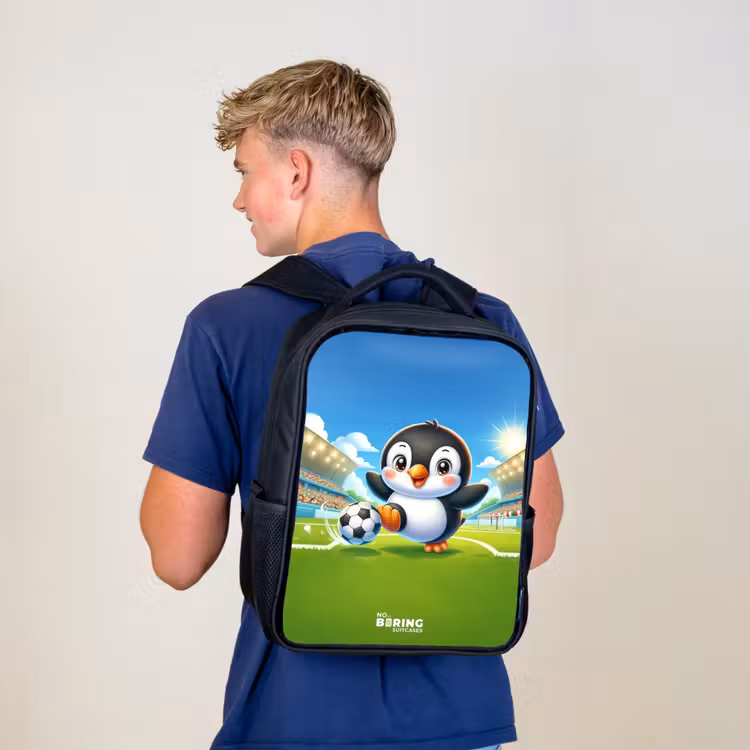 Sac à dos enfant - Noir - Pénalité pingouin — 5