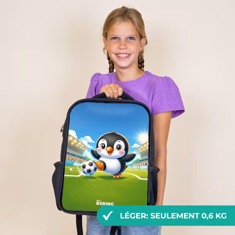 Sac à dos enfant - Noir - Pénalité pingouin — 9
