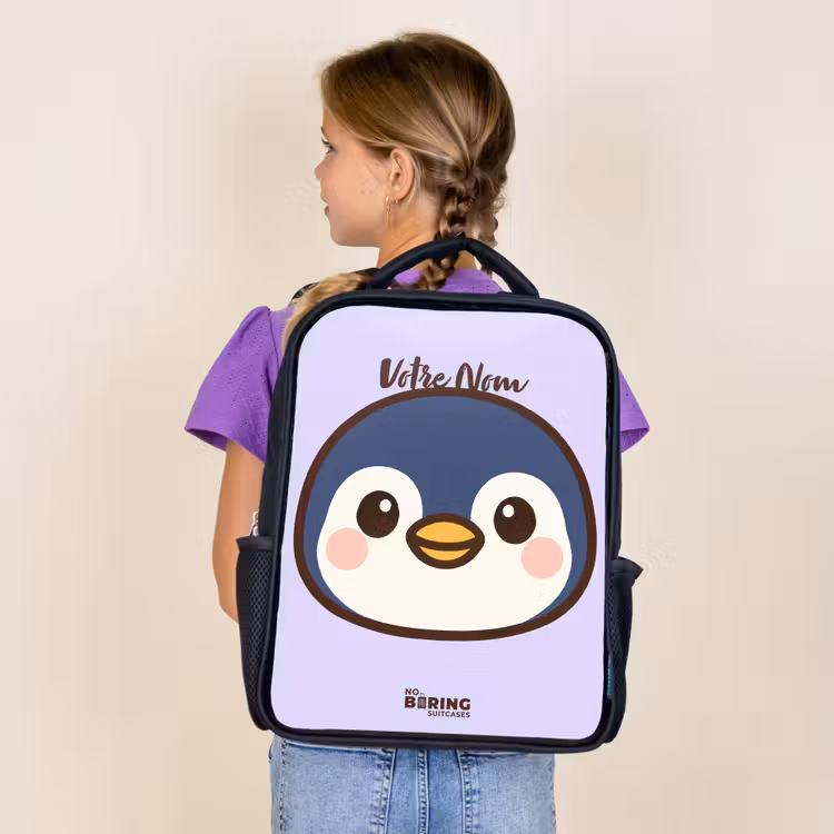 Sac à dos enfant - Noir - Pingouin — 4