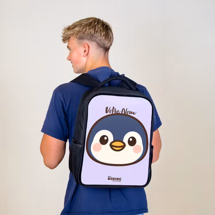 Sac à dos enfant - Noir - Pingouin — 5