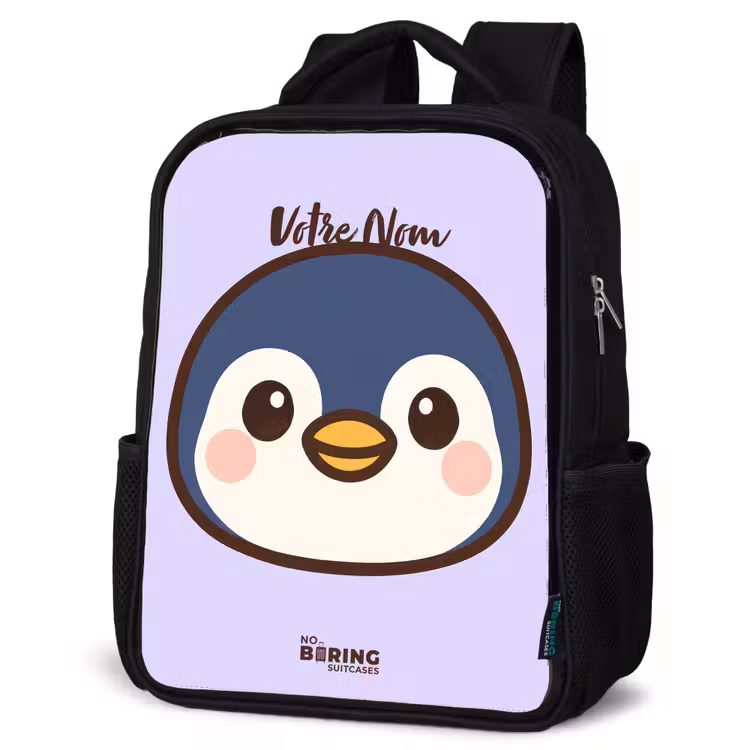 Sac à dos enfant - Noir - Pingouin — 6