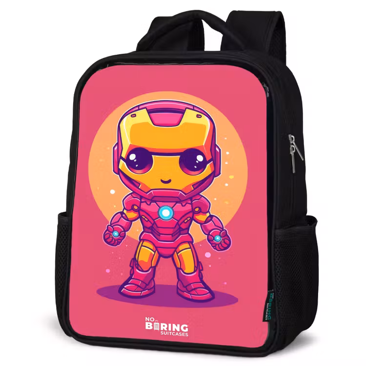 Sac à dos enfant - Noir - Ranger rose — 6