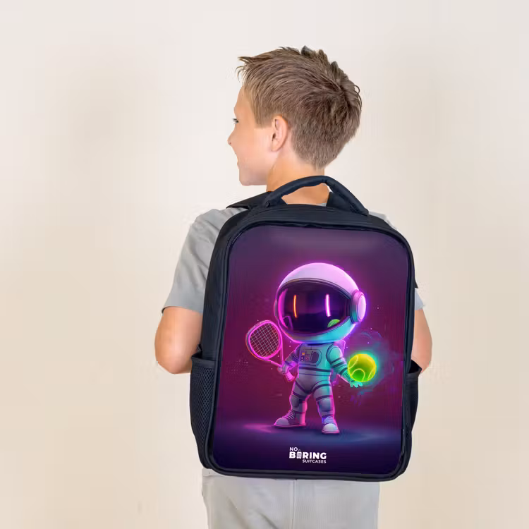 Sac à dos enfant - Noir - Tennis de l'espace — 2