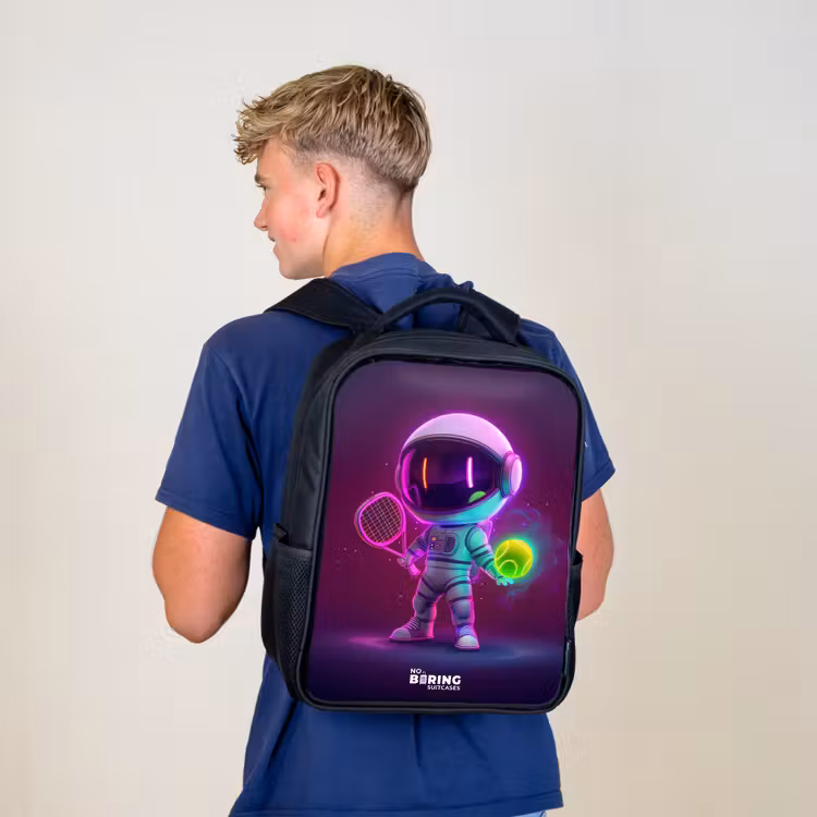 Sac à dos enfant - Noir - Tennis de l'espace — 5