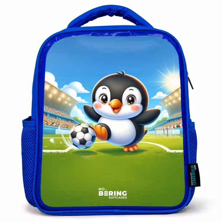 Sac à dos enfant - Bleu - Pénalité pingouin — 1