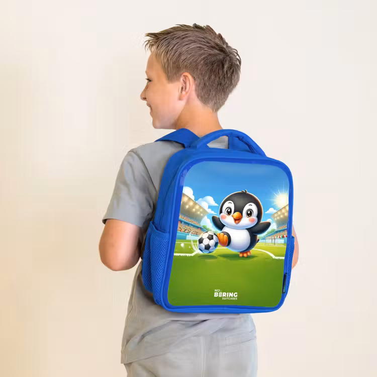 Sac à dos enfant - Bleu - Pénalité pingouin — 2