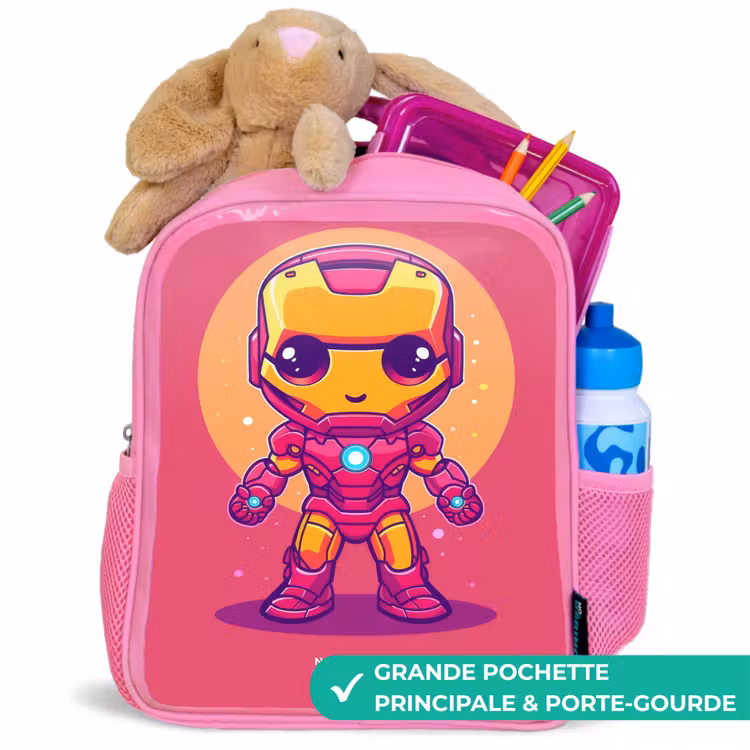 Enfant sac à dos - Rose - Ranger rose — 2