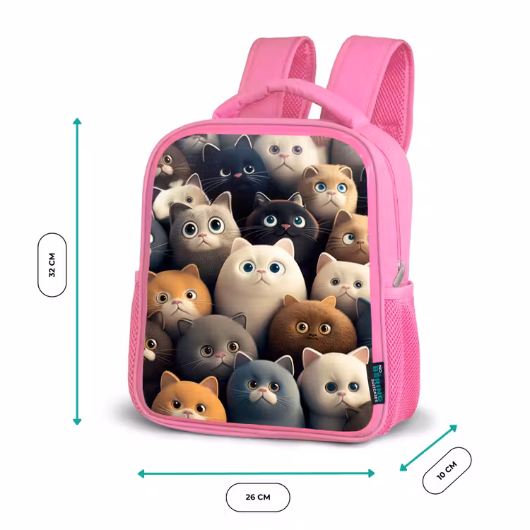 Sac à dos enfant - Rose - Appel du chat — 3