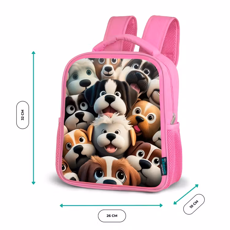 Sac à dos enfant - Rose - Barking Bengels — 3