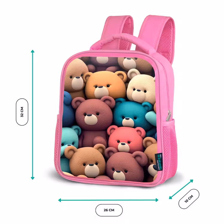 Sac à dos enfant - Rose - Bonanza des ours — 3