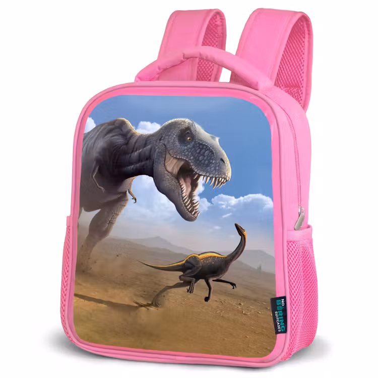 Sac à dos enfant - Rose - Dino - Faune - Dessin - Enfants - Garçons — 4