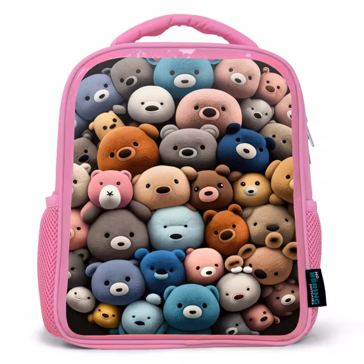 Sac à dos enfant - Rose - Fête de l'ours — 1