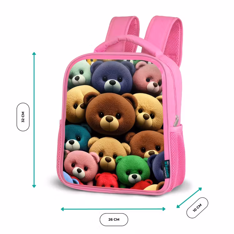 Sac à dos enfant - Rose - Le gang de l'ourson — 3