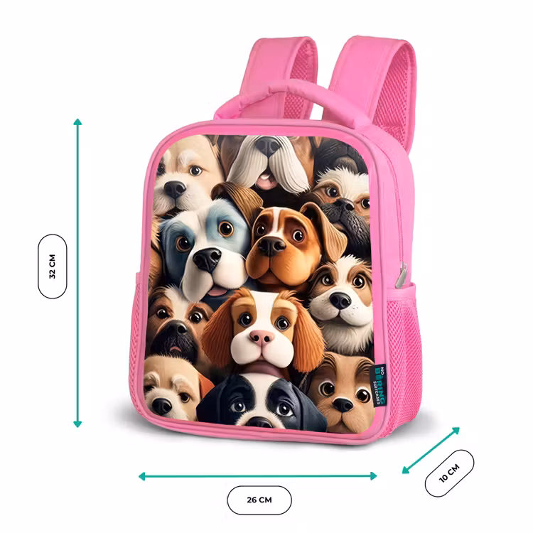 Sac à dos enfant - Rose - Le gang des aboyeurs — 3