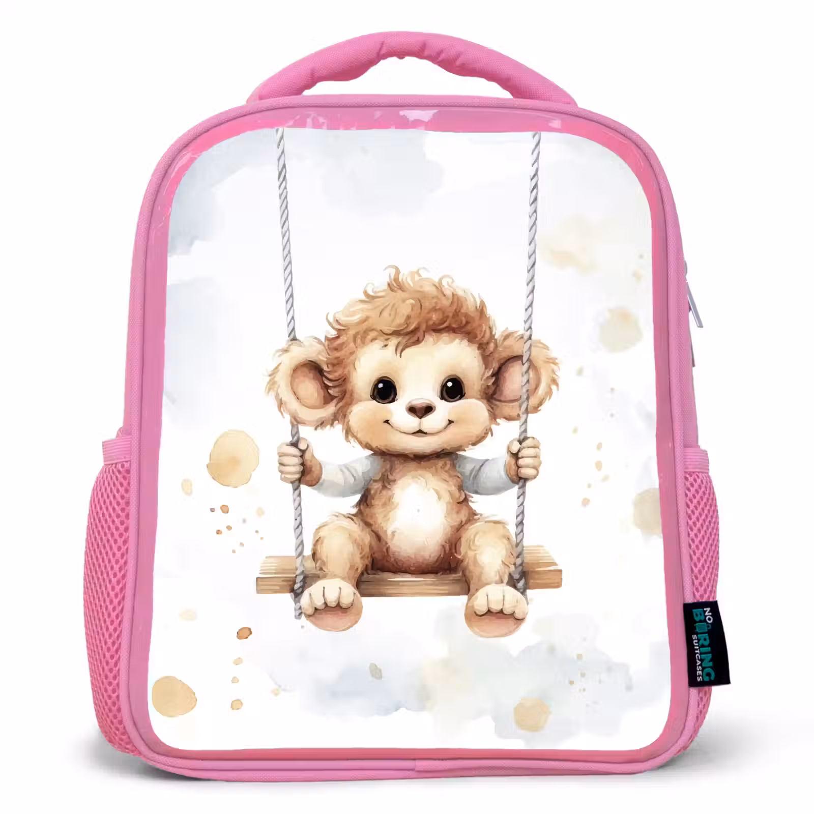 Sac à dos enfant - Rose - Singe - Animal - Enfants — 1