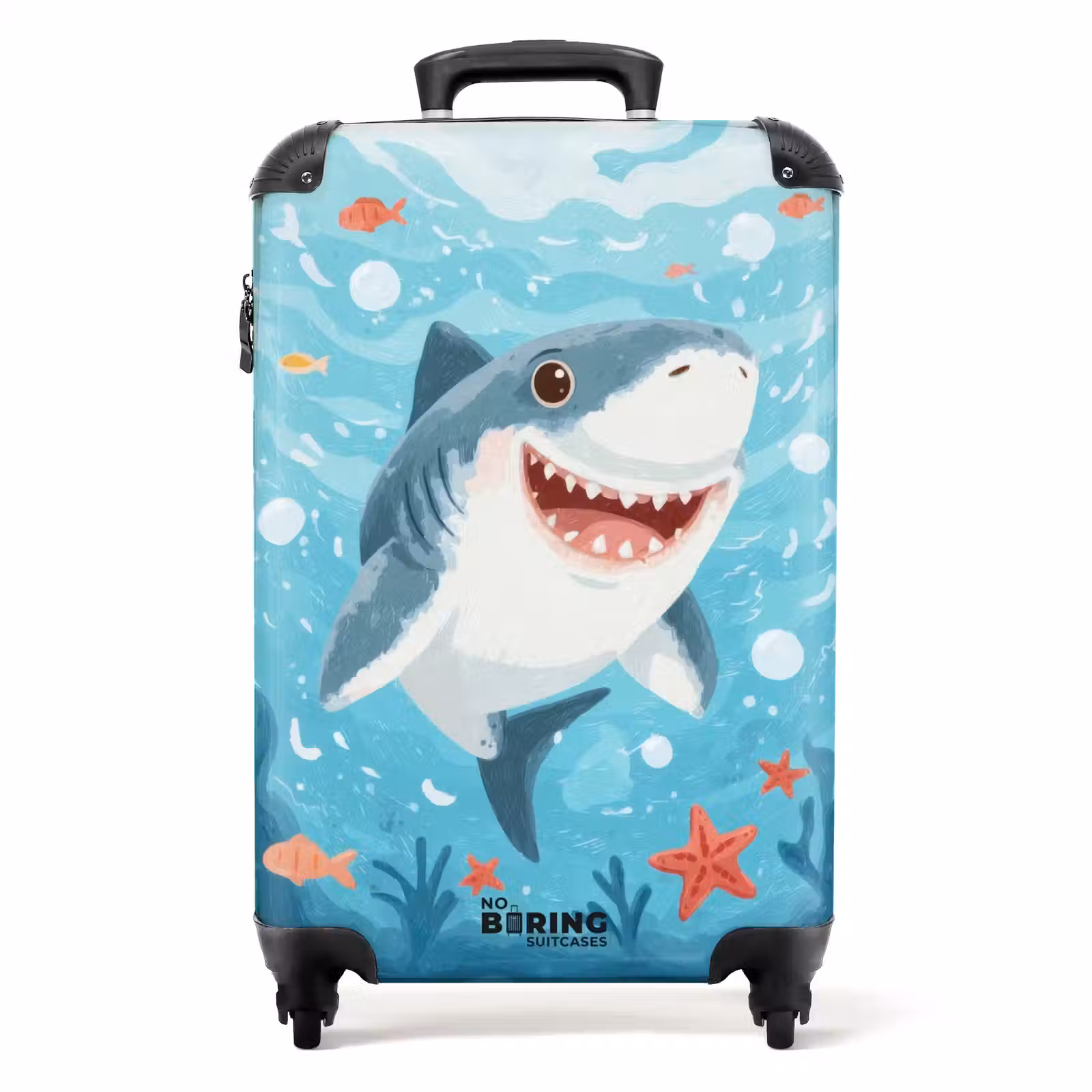Valise - animation requin nageant dans l'eau — 1