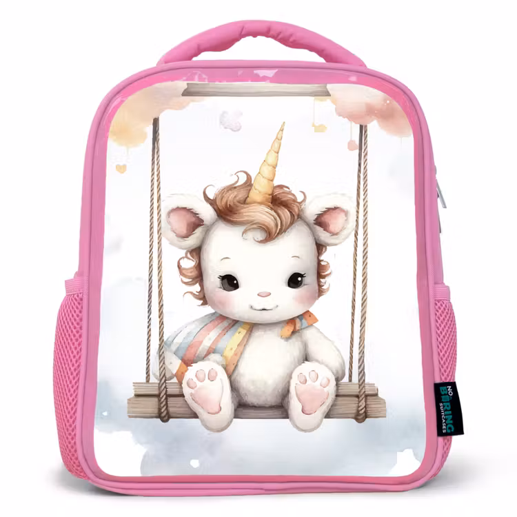 Sac à dos enfant - Rose - Licorne - Animal - Enfants - Licorne — 1
