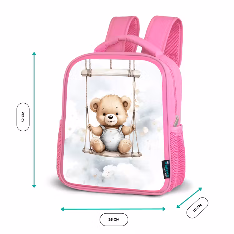 Sac à dos enfant - Rose - Ours - Bébé - Animal - Enfants — 3