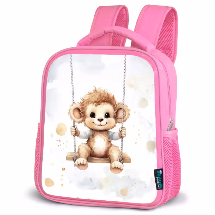 Sac à dos enfant - Rose - Singe - Animal - Enfants — 4