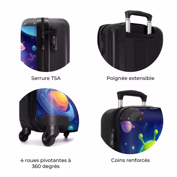 Valise - Alien et astronaute dans l'espace — 8