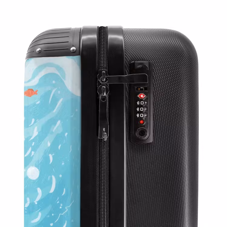 Valise - animation requin nageant dans l'eau — 6